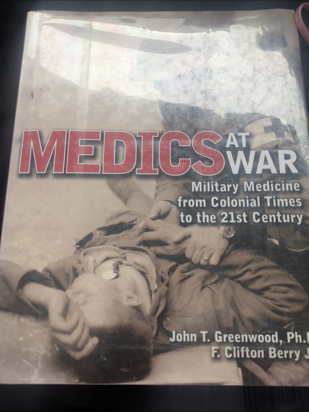 U.S. Army MEDICS AT WAR Hardcover - Red and Brown Cover